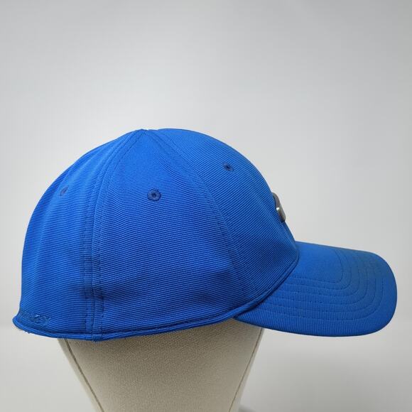 Oakley Fitted Baseball Cap Blue XL Vented Holes 6 Panel Classic Low Flex - Picture 5 of 11